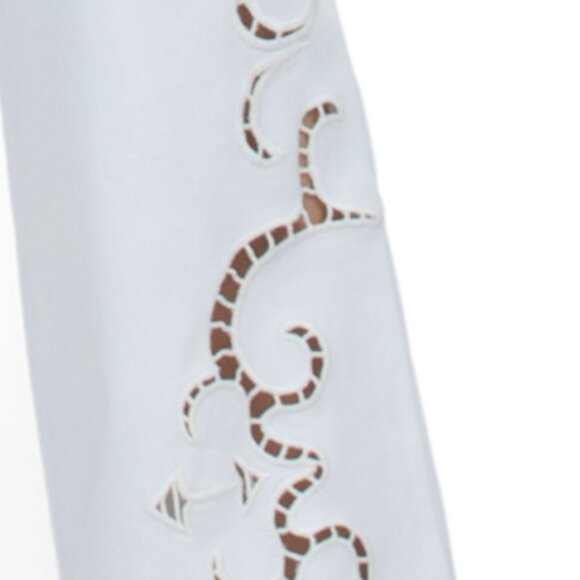 DEMOCRACY Eyelet Flare Jeans - Picture 2 of 3